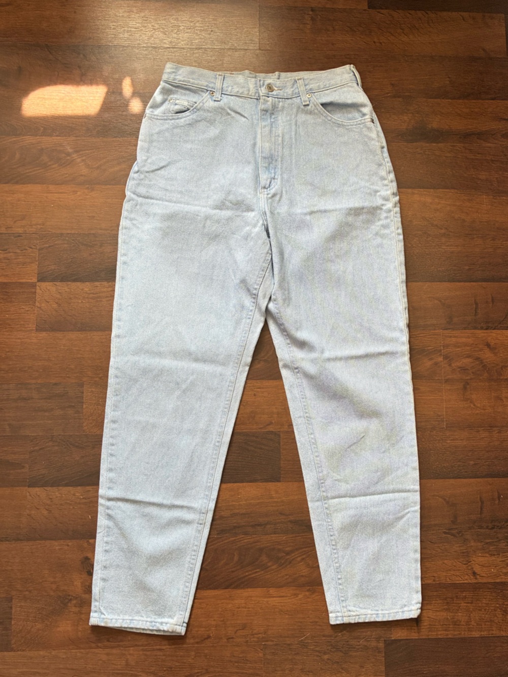 Lee Light Wash High-Rise Jeans